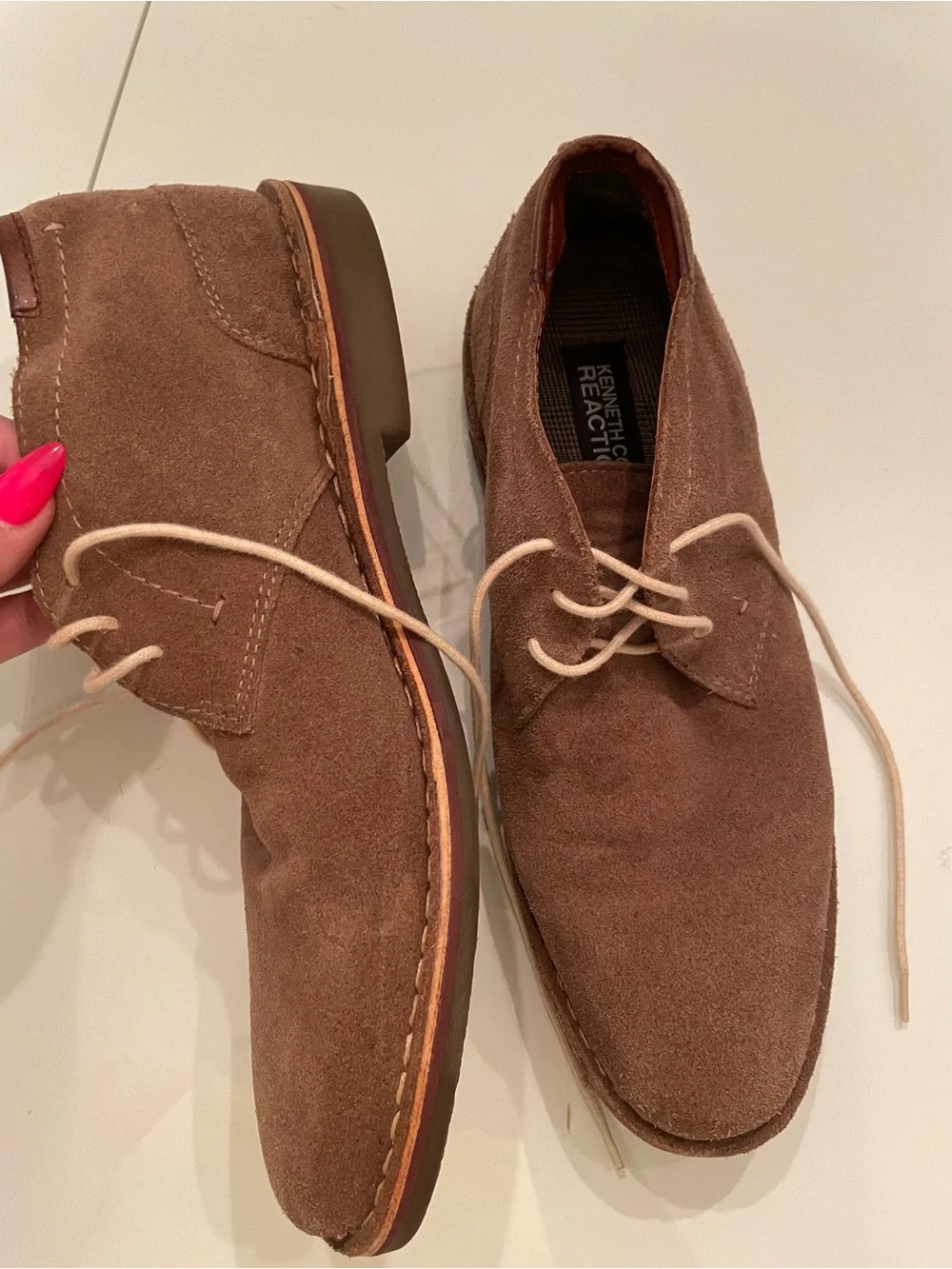 Kenneth Cole Brown Suede Chukka Boots